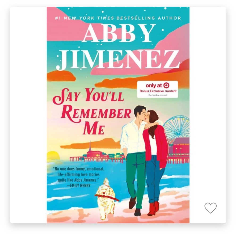Say You'll Remember Me- Target Exclusive Edition, Hardcover Book by Abby Jimenez - Picture 2 of 5